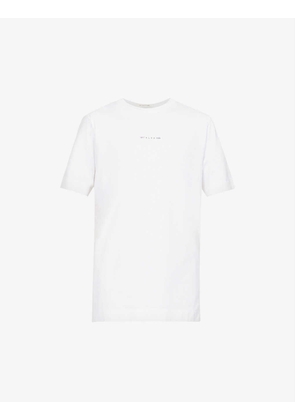 Back-print regular-fit cotton-jersey T-shirt