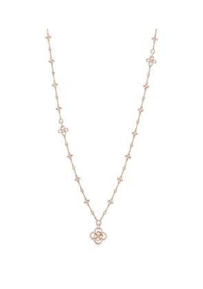 Boodles Rose Gold And Diamond Be Boodles Long Necklace