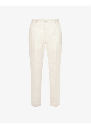 Dusk regular-fit cotton-twill trousers
