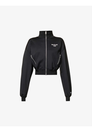 Reebok x Victoria Beckham zip-through recycled-polyester track jacket