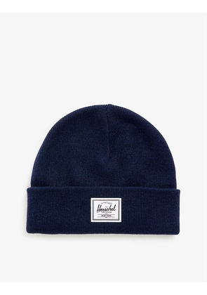 Elmer Shallow logo-embroidered knitted beanie hat