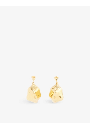 Genta sterling-silver drop earrings
