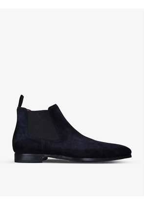 Shaw suede Chelsea boots