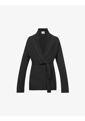 Relaxed-fit cashmere cardigan