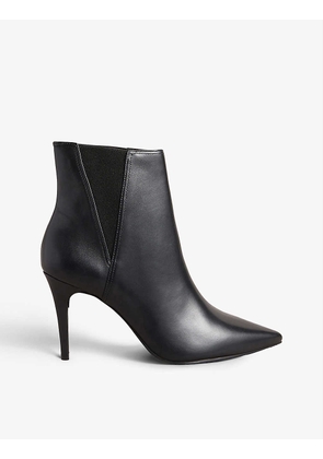 Maaryal pointed-toe leather ankle boots