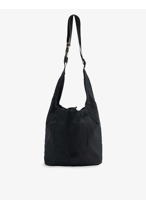 Sharp recycled-polyester cross-body bag