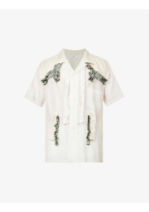 Cupra short-sleeved relaxed-fit woven shirt