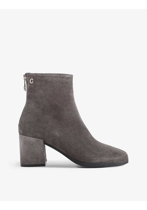 Soothe suede ankle boots