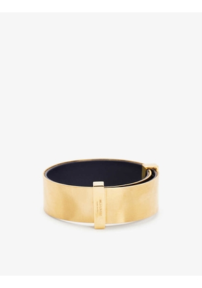 Slide brass bracelet