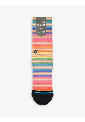 Haroshi Stripe stretch-knit socks