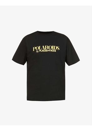 Polaroids graphic-print boxy-fit cotton-jersey T-shirt