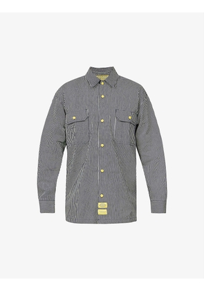 Dickies x New York Sunshine Work striped relaxed-fit cotton shirt