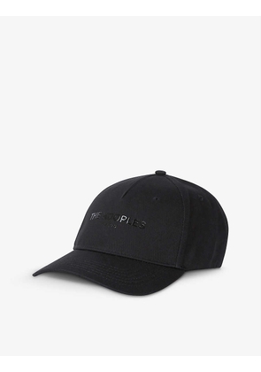 Brand-print cotton baseball cap