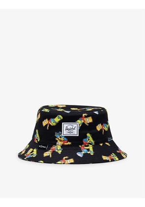 Simpson Norman graphic-print cotton bucket hat
