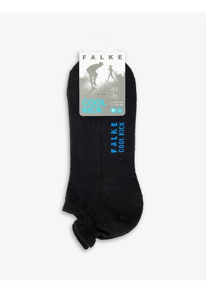 Logo-print woven socks