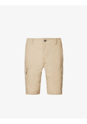 Millerville regular-fit cotton-poplin shorts