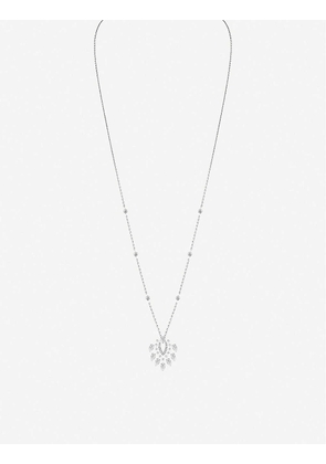 The Desert Rose 18ct white-gold and diamond necklace