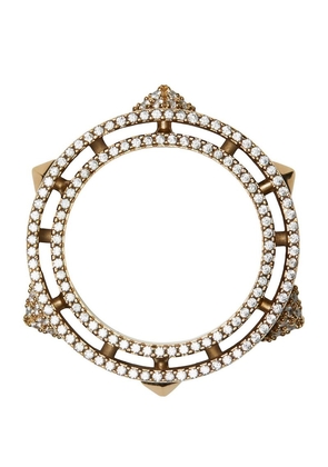 Burberry Gold-Plated Hollow Ring