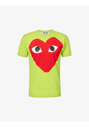 Big Heart cotton-jersey T-shirt