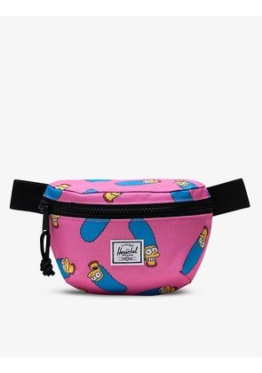 Fourteen Simpson-print Hip Pack woven belt bag