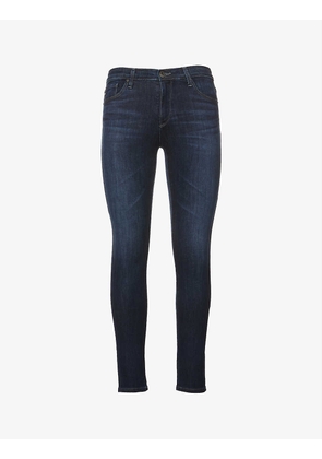 Prima skinny mid-rise stretch-denim jeans
