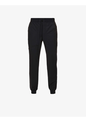 ABC relaxed-fit tapered-leg woven jogging bottoms