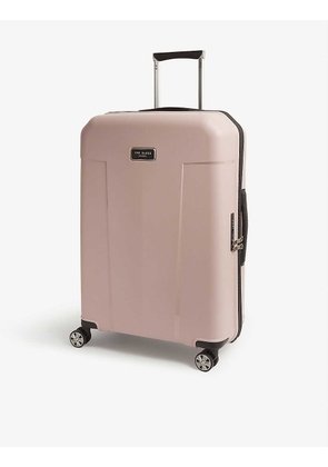 Sunniy logo-embossed medium suitcase