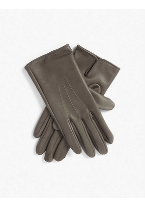 Berkeley silk-lined leather gloves