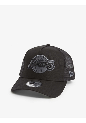 LA Lakers cotton and mesh trucker cap