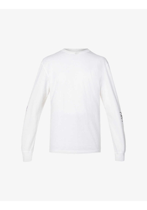 Rayley logo-print cotton-jersey top