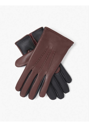 Penrhyn touchscreen leather gloves