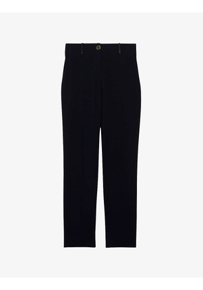 Poupin tailored mid-rise woven trousers