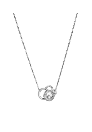 Chopard White Gold And Diamond Happy Dreams Necklace