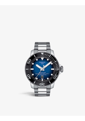 T1206071104101 Seastar 2000 steel chronograph watch