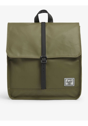 City medium recycled-shell backpack