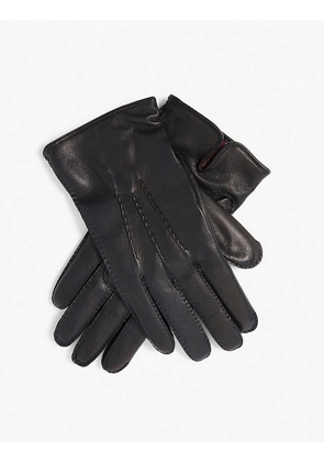Levens cashmere-lined leather gloves