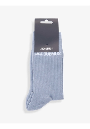 Les Chaussettes Jacquemus logo-design cotton-blend socks