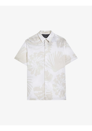 Velmere shell-print cotton shirt