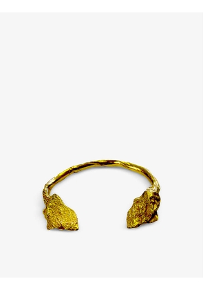 Imogen Belfield Rocks small 18ct yellow-gold cuff bracelet