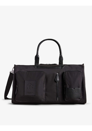 Tomle brand-patch shell holdall bag