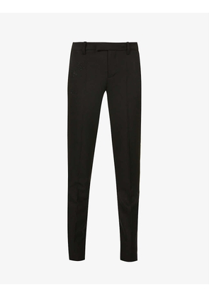 Prune Strass mid-rise woven trousers
