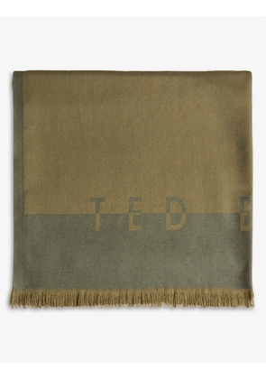 Esteli woven logo scarf
