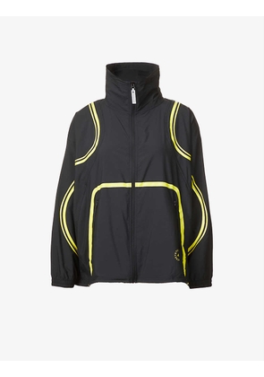 TruePace mesh panel recycled-polyester jacket