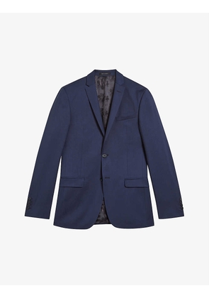 Perthjs single-breasted wool suit jacket