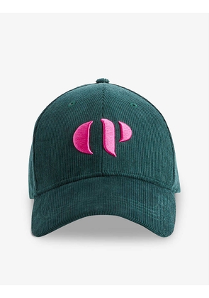 Corduroy cotton-blend cap