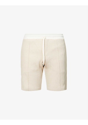 Dean slim-fit cotton-knit shorts