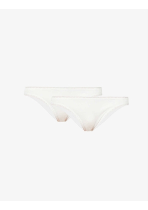 Go Organic mid-rise stretch- organic cotton briefs pack of two
