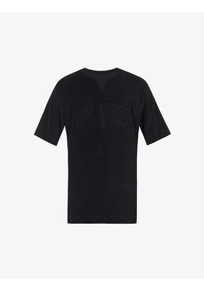 Karl relaxed-fit cotton-blend T-shirt