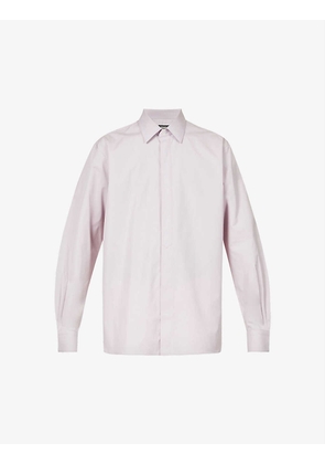 Camicia relaxed-fit cotton-poplin shirt