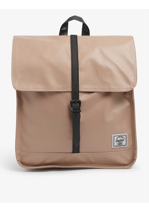 City medium recycled-shell backpack